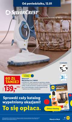 Lidl - gazetka promocyjna Oferta od poniedziałku od poniedziałku 12.01 do środy 14.01 - strona 17