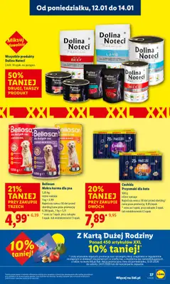 Lidl - gazetka promocyjna Oferta od poniedziałku od poniedziałku 12.01 do środy 14.01 - strona 37