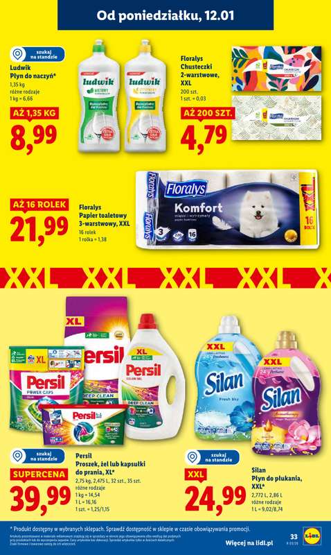 Lidl - gazetka promocyjna Oferta od poniedziałku od poniedziałku 12.01 do środy 14.01 - strona 33