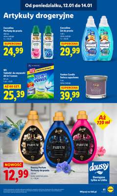 Lidl - gazetka promocyjna Oferta od poniedziałku od poniedziałku 12.01 do środy 14.01 - strona 61