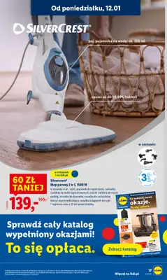 Lidl - gazetka promocyjna Oferta od poniedziałku od poniedziałku 12.01 do środy 14.01 - strona 17