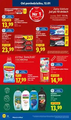 Lidl - gazetka promocyjna Oferta od poniedziałku od poniedziałku 12.01 do środy 14.01 - strona 34
