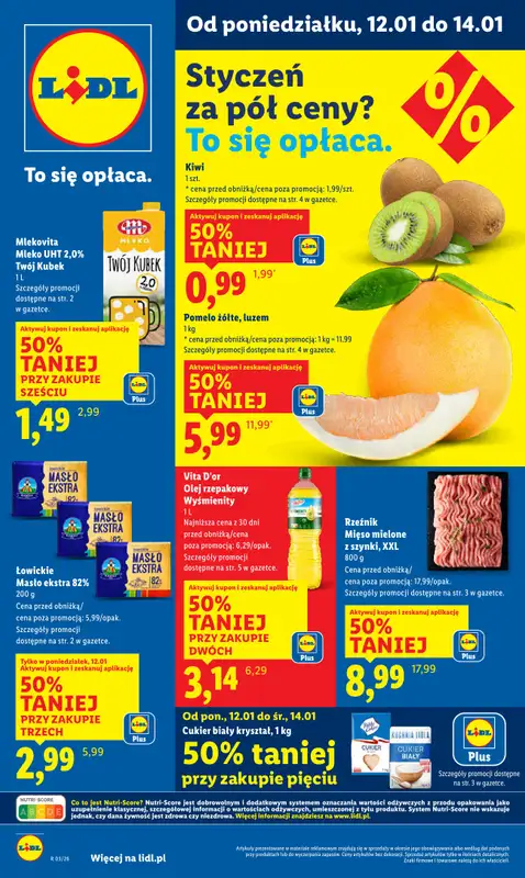 Lidl - gazetka promocyjna Oferta od poniedziałku  