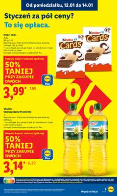 Lidl - gazetka promocyjna Oferta od poniedziałku od poniedziałku 12.01 do środy 14.01 - strona 5