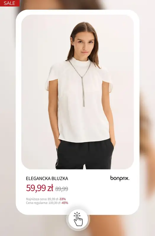 bonprix - gazetka promocyjna 15% rabatu + darmowa dostawa z KODEM! od poniedziałku 12.01 do środy 14.01 - strona 7