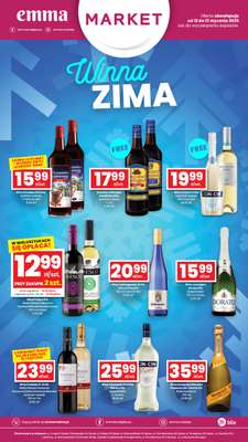 emma MARKET - gazetka promocyjna Ulotka alkoholowa od poniedziałku 12.01 do soboty 31.01
