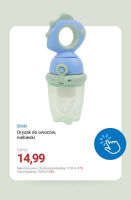 Gryzak do owoców, niebieski