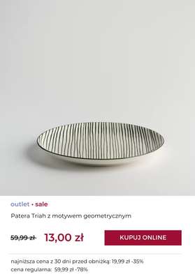 home&you - gazetka promocyjna Ostatnie sztuki i najlepsze okazje - OUTLET od poniedziałku 12.01 do niedzieli 18.01 - strona 6