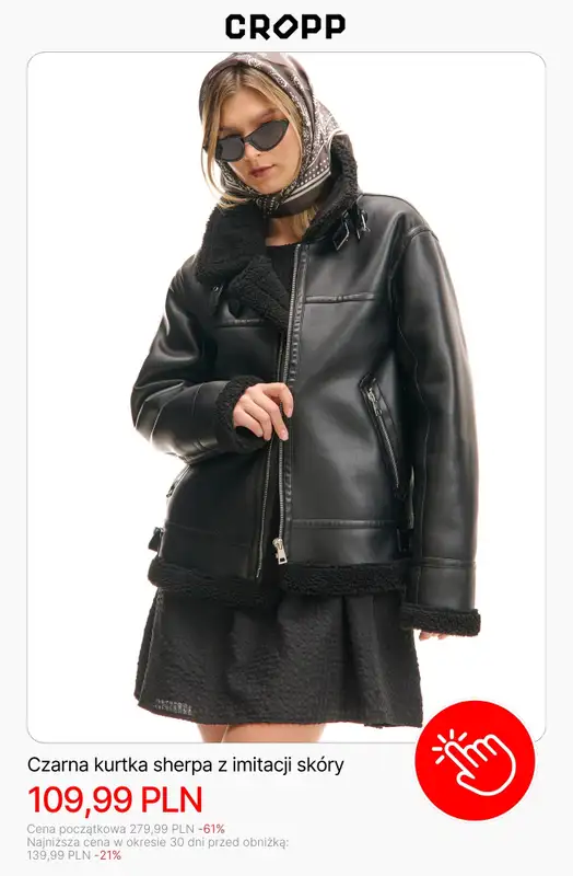 Cropp - gazetka promocyjna HITY wyprzedaży dla niej! od poniedziałku 12.01  - strona 4