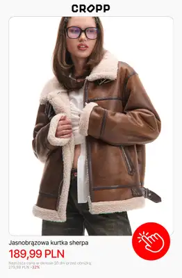 Cropp - gazetka promocyjna HITY wyprzedaży dla niej! od poniedziałku 12.01  - strona 11