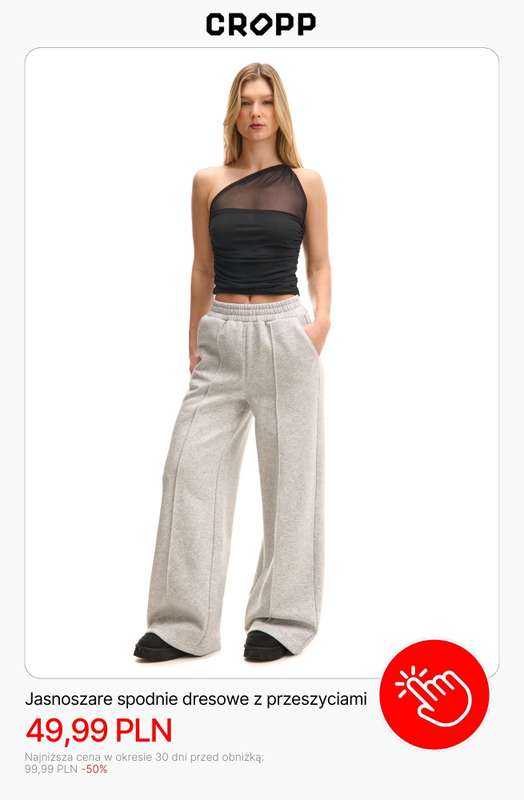 Cropp - gazetka promocyjna HITY wyprzedaży dla niej! od poniedziałku 12.01  - strona 2