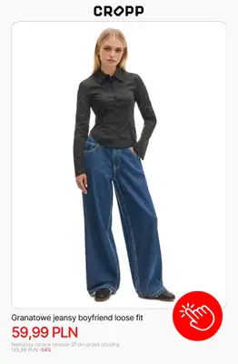Cropp - gazetka promocyjna HITY wyprzedaży dla niej! od poniedziałku 12.01  - strona 7