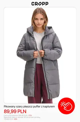 Cropp - gazetka promocyjna HITY wyprzedaży dla niej! od poniedziałku 12.01  - strona 9