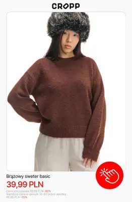 Cropp - gazetka promocyjna HITY wyprzedaży dla niej! od poniedziałku 12.01  - strona 3