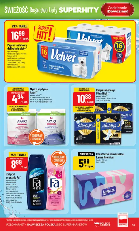 POLOmarket - gazetka promocyjna Gazetka od środy 14.01 do wtorku 20.01 - strona 39