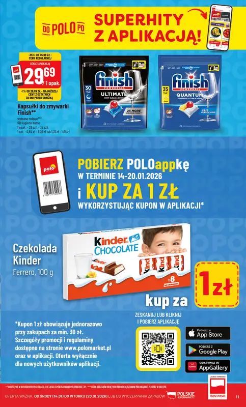 POLOmarket - gazetka promocyjna Gazetka od środy 14.01 do wtorku 20.01 - strona 11