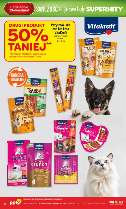 POLOmarket - gazetka promocyjna Gazetka od środy 14.01 do wtorku 20.01 - strona 36
