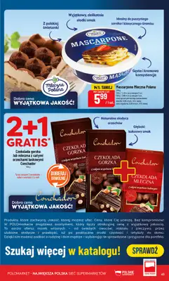 POLOmarket - gazetka promocyjna Gazetka od środy 14.01 do wtorku 20.01 - strona 43