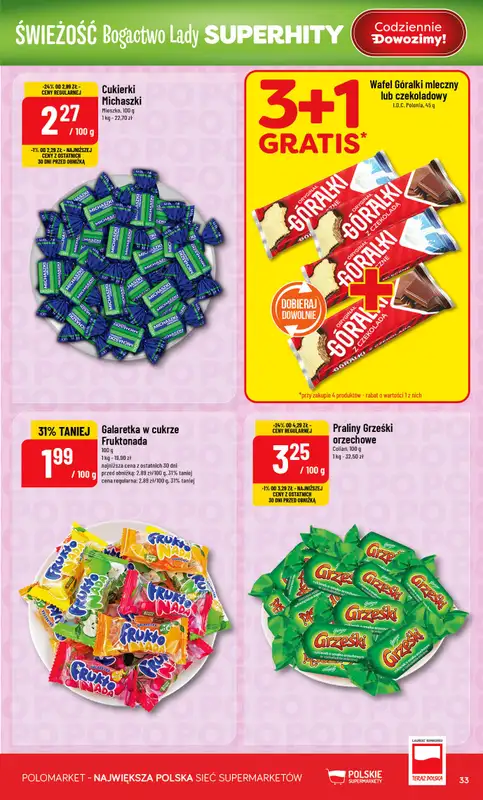 POLOmarket - gazetka promocyjna Gazetka od środy 14.01 do wtorku 20.01 - strona 33
