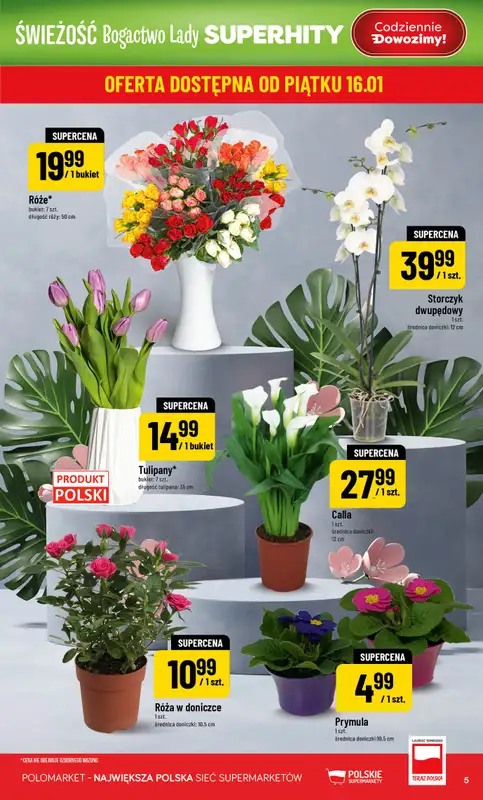 POLOmarket - gazetka promocyjna Gazetka od środy 14.01 do wtorku 20.01 - strona 5
