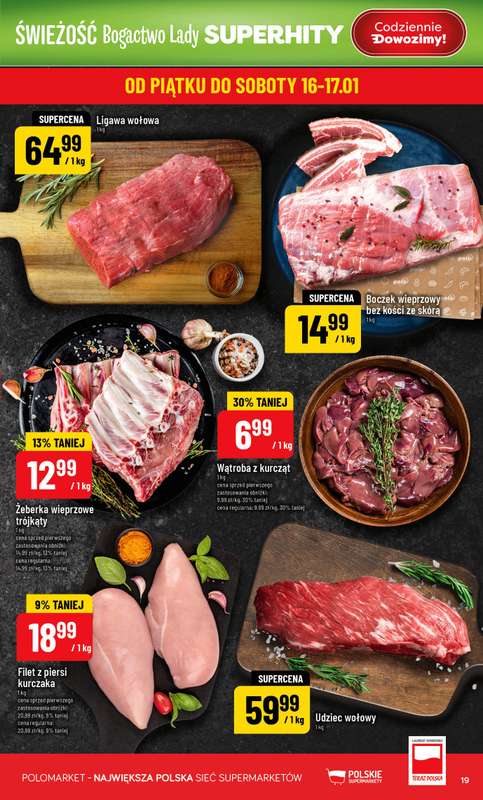 POLOmarket - gazetka promocyjna Gazetka od środy 14.01 do wtorku 20.01 - strona 19