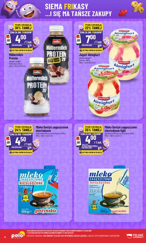 POLOmarket - gazetka promocyjna Frikasowy Katalog od środy 14.01 do wtorku 20.01 - strona 4