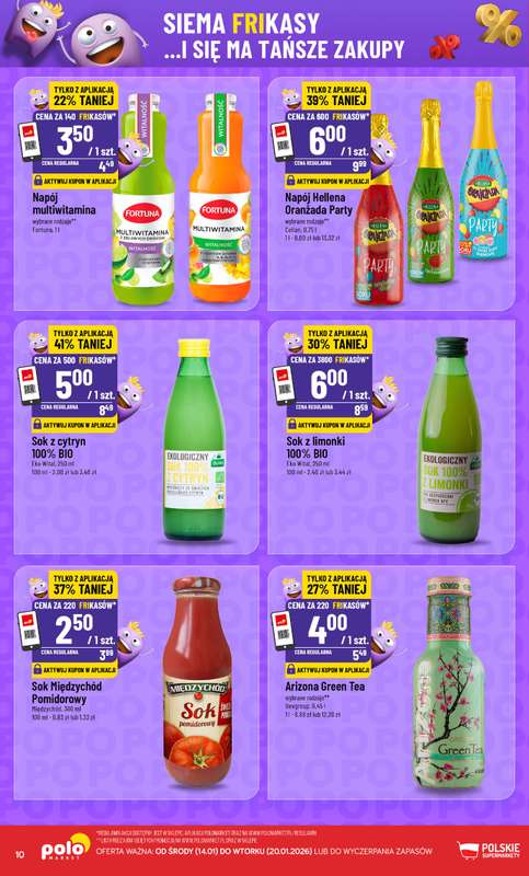POLOmarket - gazetka promocyjna Frikasowy Katalog od środy 14.01 do wtorku 20.01 - strona 10