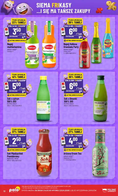 POLOmarket - gazetka promocyjna Frikasowy Katalog od środy 14.01 do wtorku 20.01 - strona 10