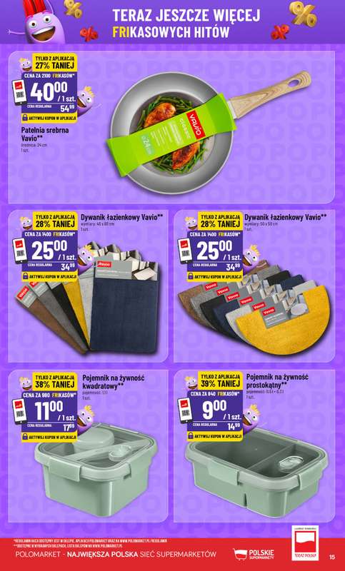POLOmarket - gazetka promocyjna Frikasowy Katalog od środy 14.01 do wtorku 20.01 - strona 15