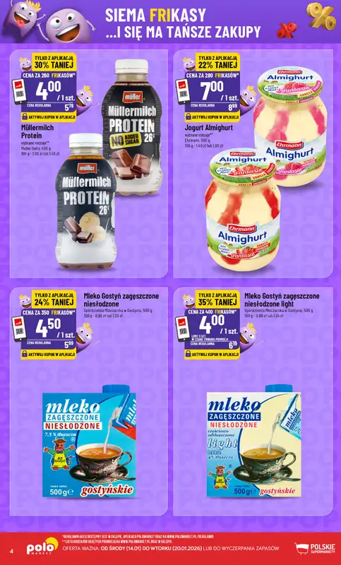 POLOmarket - gazetka promocyjna Frikasowy Katalog od środy 14.01 do wtorku 20.01 - strona 4