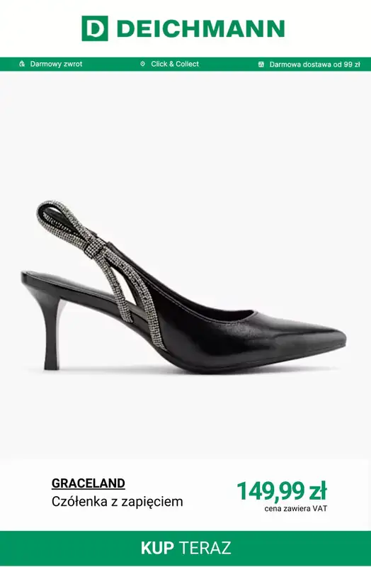 Deichmann - gazetka promocyjna Buty na obcasach od poniedziałku 12.01  - strona 5