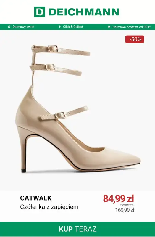 Deichmann - gazetka promocyjna Buty na obcasach od poniedziałku 12.01  - strona 6
