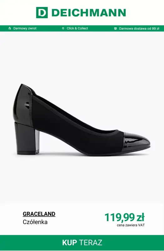 Deichmann - gazetka promocyjna Buty na obcasach od poniedziałku 12.01  - strona 11