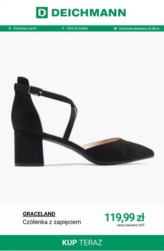 Deichmann - gazetka promocyjna Buty na obcasach od poniedziałku 12.01  - strona 9