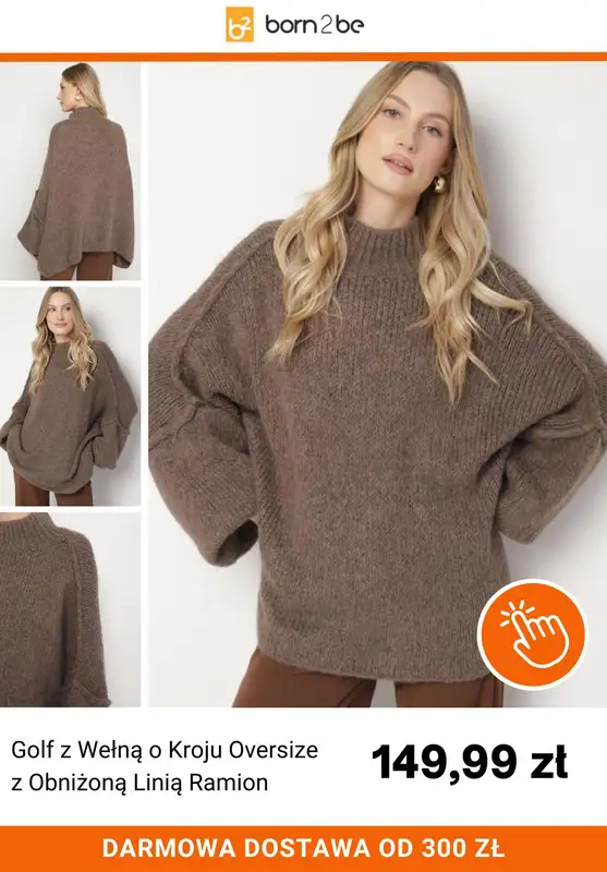 Born2be - gazetka promocyjna Ciepłe swetry już od 39,99 zł od poniedziałku 12.01 do poniedziałku 26.01 - strona 17
