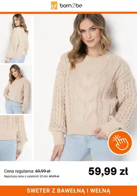 Born2be - gazetka promocyjna Ciepłe swetry już od 39,99 zł od poniedziałku 12.01 do poniedziałku 26.01 - strona 6