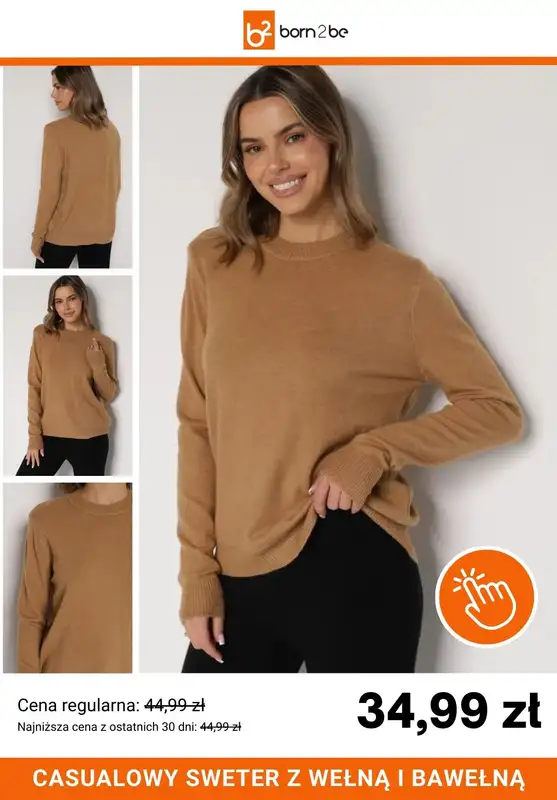 Born2be - gazetka promocyjna Ciepłe swetry już od 39,99 zł od poniedziałku 12.01 do poniedziałku 26.01 - strona 2