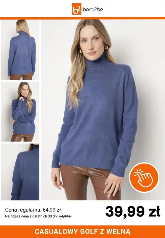 Born2be - gazetka promocyjna Ciepłe swetry już od 39,99 zł od poniedziałku 12.01 do poniedziałku 26.01 - strona 5