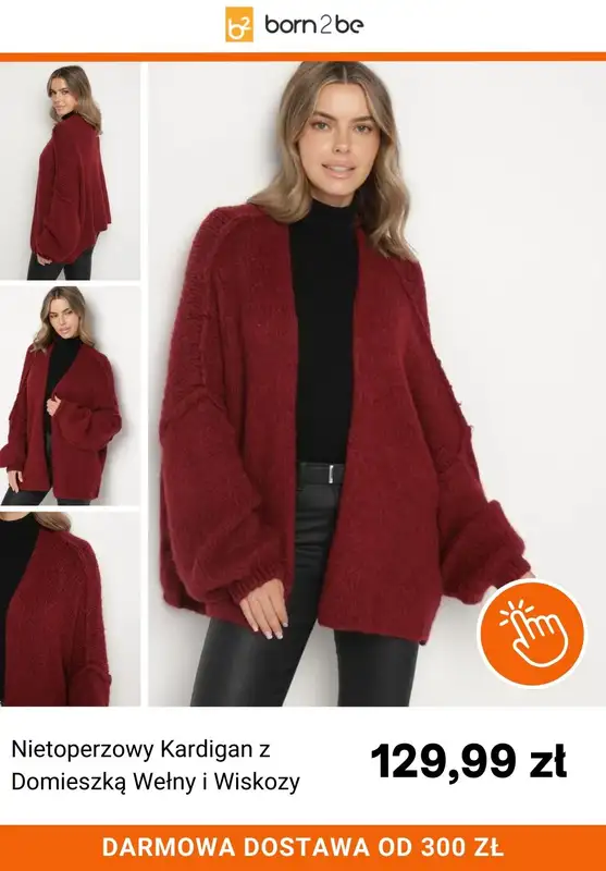 Born2be - gazetka promocyjna Ciepłe swetry już od 39,99 zł od poniedziałku 12.01 do poniedziałku 26.01 - strona 15