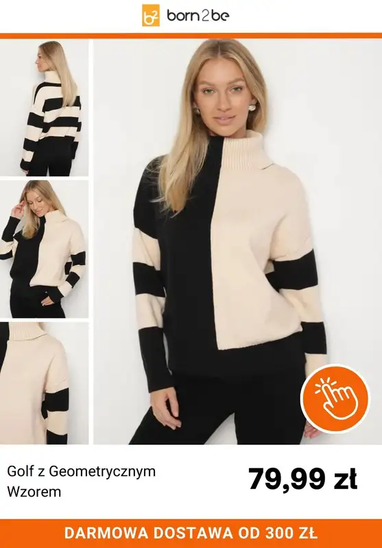 Born2be - gazetka promocyjna Ciepłe swetry już od 39,99 zł od poniedziałku 12.01 do poniedziałku 26.01 - strona 12