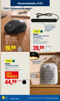 Lidl - gazetka promocyjna Katalog od poniedziałku 12.01 do soboty 17.01 - strona 20