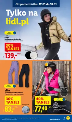Lidl - gazetka promocyjna Katalog od poniedziałku 12.01 do soboty 17.01 - strona 15
