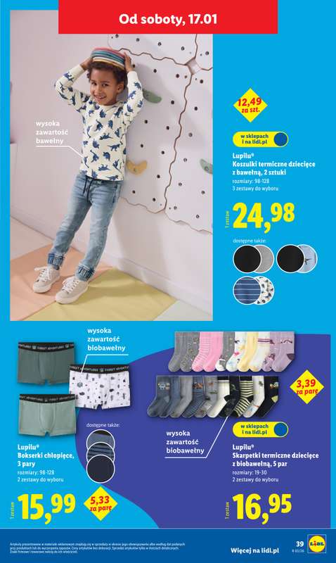 Lidl - gazetka promocyjna Katalog od poniedziałku 12.01 do soboty 17.01 - strona 45