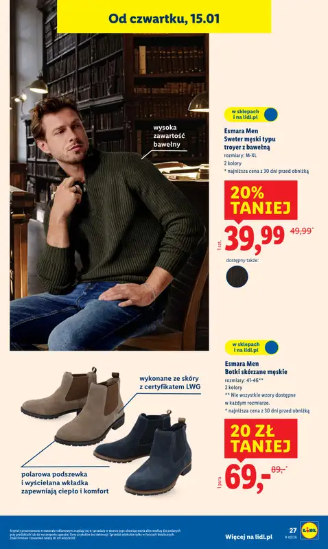 Lidl - gazetka promocyjna Katalog od poniedziałku 12.01 do soboty 17.01 - strona 29