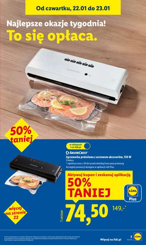 Lidl - gazetka promocyjna Katalog od poniedziałku 19.01 do niedzieli 25.01 - strona 3