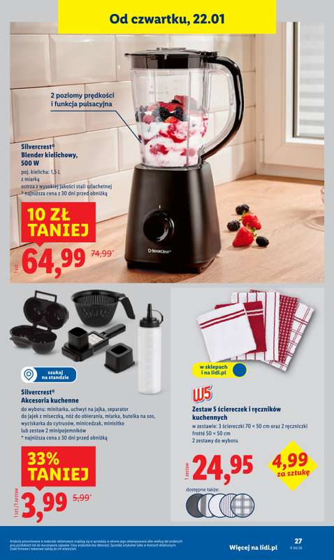 Lidl - gazetka promocyjna Katalog od poniedziałku 19.01 do niedzieli 25.01 - strona 29
