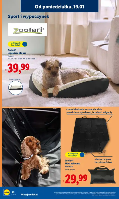 Lidl - gazetka promocyjna Katalog od poniedziałku 19.01 do niedzieli 25.01 - strona 16