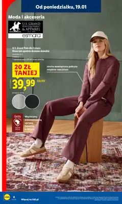 Lidl - gazetka promocyjna Katalog od poniedziałku 19.01 do niedzieli 25.01 - strona 8