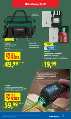 Lidl - gazetka promocyjna Katalog od poniedziałku 19.01 do niedzieli 25.01 - strona 37