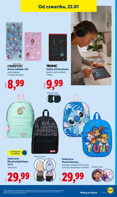 Lidl - gazetka promocyjna Katalog od poniedziałku 19.01 do niedzieli 25.01 - strona 23